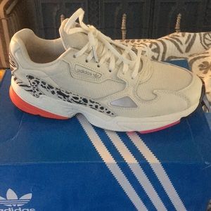 Nike falcon shoes with animal print detail